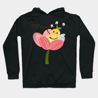 Singing In The Flowers, Cute Pear Hoodie